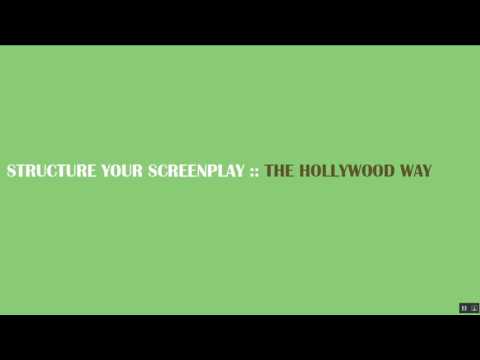 3-ACT STRUCTURE - HOW TO STRUCTURE YOUR SCREENPLAY