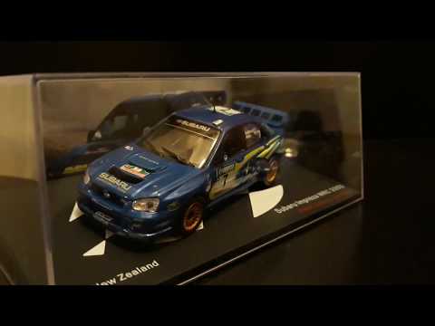 1:43 collection car SUBARU IMPREZA rally circuit nr. 7