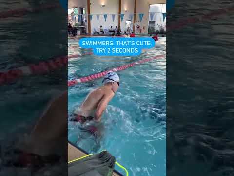 No rest for swimmers! 💀 📸: @castlehillswimming on IG