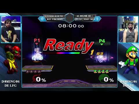 Domingos De LFG Melee: WR2 - Rey Pokemon (Samus) VS  CG LFG| Eddy Mexico (Luigi)
