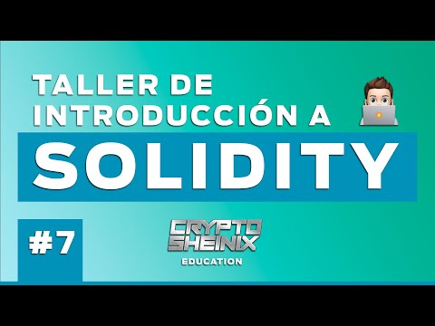 VII Taller de Smart contracts en Solidity para la comunidad Crypto Sheinix. Dirigido por @zerpajose.