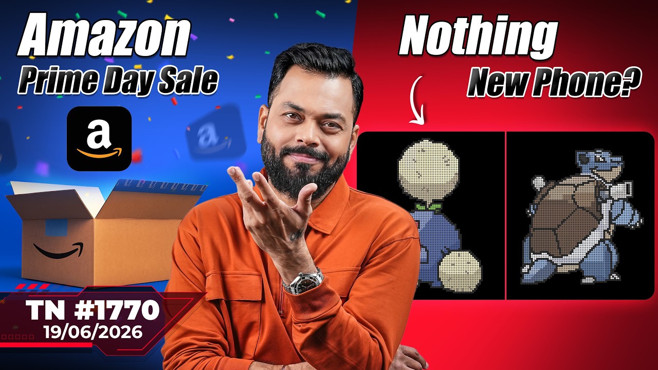 Telegram Banned!, Nothing New Phone?, iPhone Air 2 😮,GTA 6 Pre-Orders,Amazon Prime Day Sale-#TTN1770