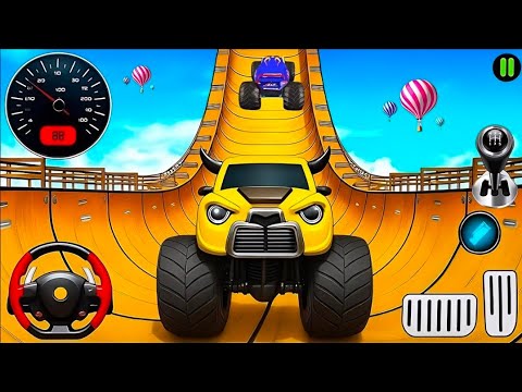 #07 Monster Truck Mega Ramp Impossible Driver - Mega Ramp Car Stunt Master Simulator - Android Game