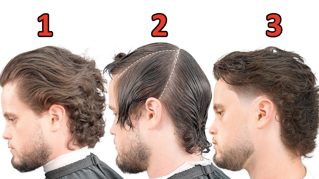 [ Barber Tutorial ] 3 Steps to a Perfect Low Taper Mullet | Beginning Barber Scissor Tutorial