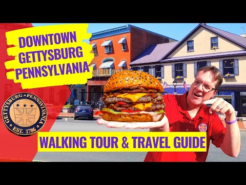 Downtown Gettysburg Pennsylvania - Walking Tour - Best Things to See and Do in Gettysburg, PA