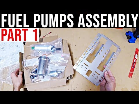 Dual Fuel Pump Assembly PART 1 - UL350iS Engine - Zenith 750 Cruzer Kit Plane