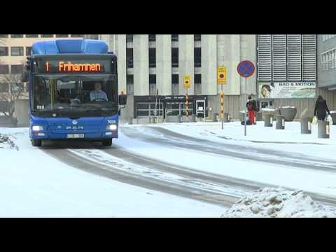 Varning för snöhalka i flera delar av landet