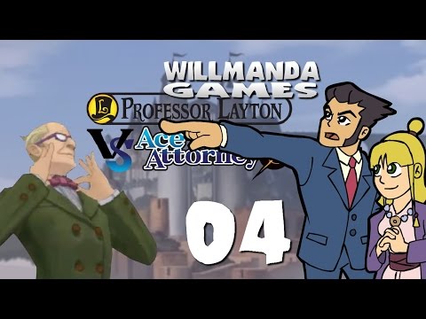 Professor Layton vs Ace Attorney - part 4 - English Turnabout