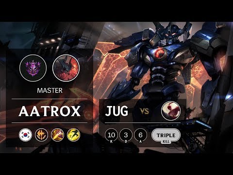 Aatrox Jungle vs Lee Sin - KR Master Patch 9.13