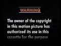 Opening To The Night Of The Monster 1984 VHS