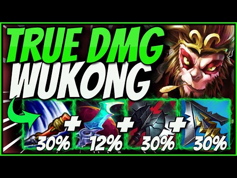TRUE DAMAGE WUKONG! | OMG 100% Armor Penetration On Wukong - League of Legends Wukong Top Lane