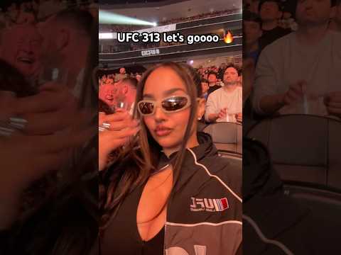UFC 313 IT’S LIT 🔥 CHAMA 😤 #vegas #ufc #explore