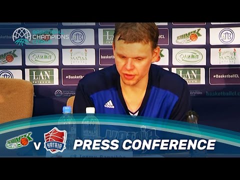 Khimik v Kataja Basket - Press Conference - Basketball Champions League