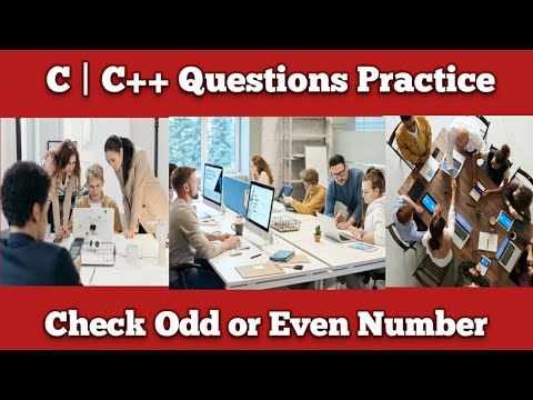 6 C Programming Question Practice How to Check Odd or Even Number