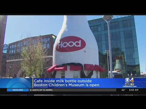 Hood Milk Bottle Ice Cream Shop Reopens For The Season