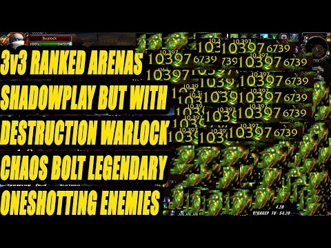 Destruction Warlock - Shadowplay WITH Destruction Warlock - 9.0.2 Shadowlands Warlock!