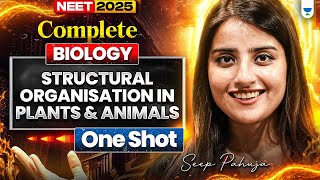 Complete Biology in 45 Days: Structural Organisation in Animals & Plants One Shot | NEET 2025