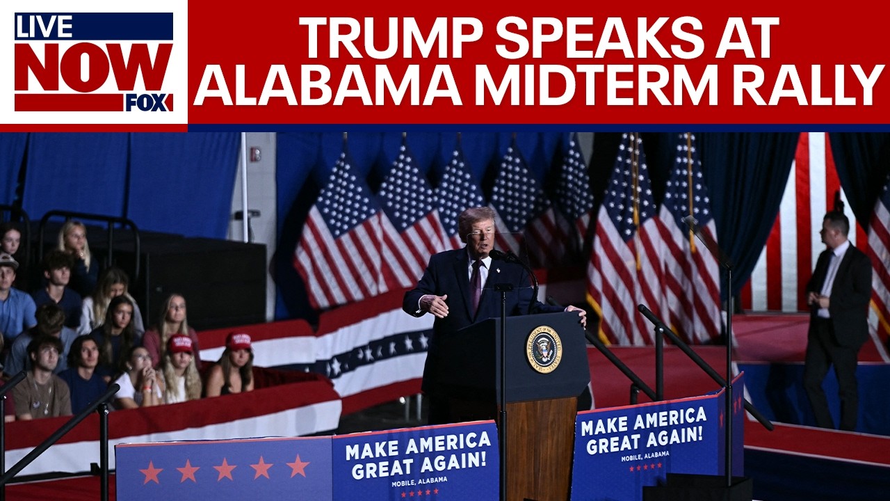 WATCH: President Trump speaks at Midterm Rally in Alabama