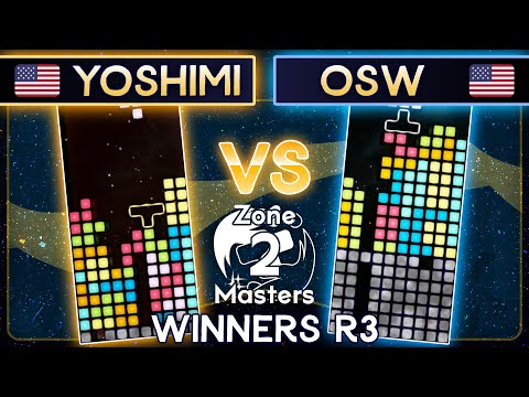 Zone Masters 2 - Yoshimi Vs. OSW - Winners Round 3 - Tetris Effect Connected Tournament