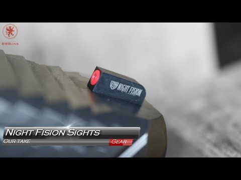 Night Fision Night Sights Review The Brightest?