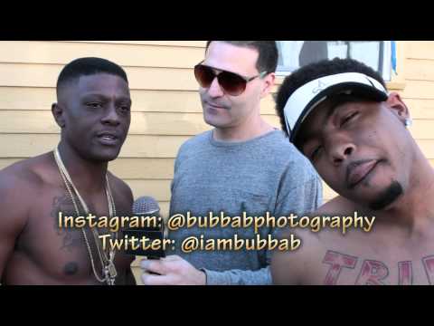 Behind the scenes look at Lil Boosie's First Music Video 
