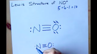 Draw the Lewis Structure of NO(+)
