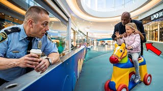 Girl Waves to Cop at Mall - Notices an Important Detail and Knows He Has to Act Fast!