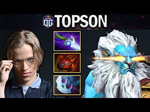 OG.TOPSON PHANTOM LANCER WITH 1000 XPM - DOTA 2 7.28 GAMEPLAY