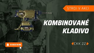 Akumulátorové kombinované kladivo CKK 22 BASIC BOX NAREX