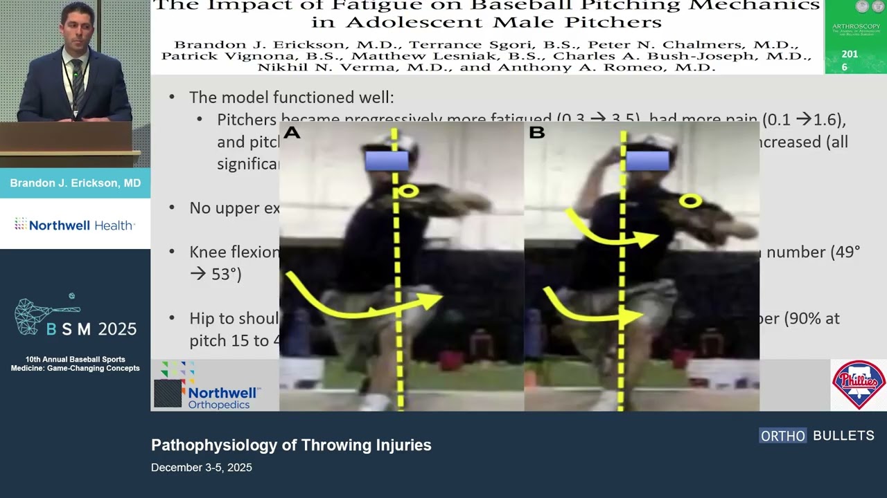 Pathophysiology of Throwing Injuries_Brandon J. Erickson MD