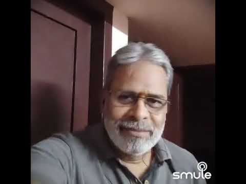 P J Sreedharen My singing in Tamil language 