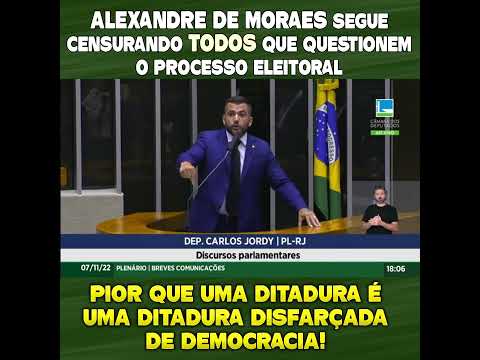 PIOR QUE UMA DITADURA É UMA DITADURA DISFARÇADA DE DEMOCRACIA!