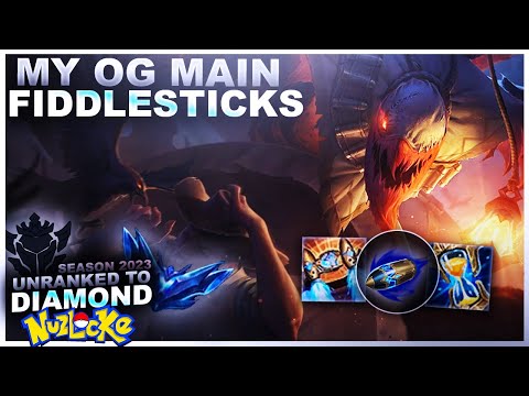 MY OG MAIN IN LEAGUE... FIDDLESTICKS! - Unranked to Diamond Nuzlocke | League of Legends