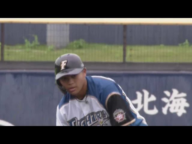 【ファーム】ファイターズ・田宮 今日2つ目の盗塁を決める!! 2021/8/13 F-G(ファーム)