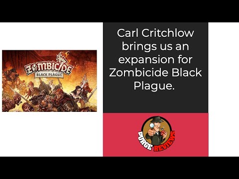 The Purge: # 4093 Zombicide: Black Plague Special Guest Box - Carl Critchlow: Let's take a quick look inside the box 