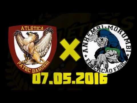 7/5/2016 - I CAMPEONATO MASC. DE HANDEBOL - INTERATLETICAS -  ED.FISICA UAM X FATEC BARUERI