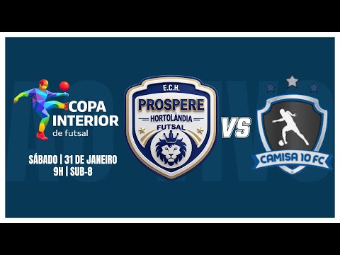 HORTOLÂNDIA X CAMISA 10 - COPA INTERIOR DE FUTSAL - SUB-8