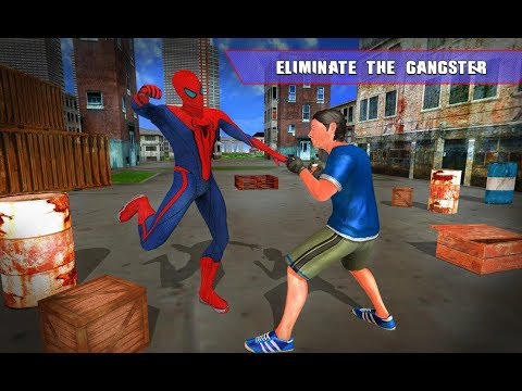 Super Spider Hero Vs Gangster City Battle | Spider Crime City Fight - Android GamePlay