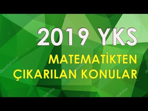YKS 2019 KALDIRILAN KONULAR / MAHMUT HOCA
