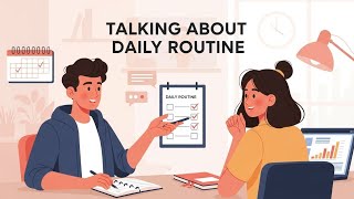 Talk About Daily Routine | Daily English Practice | Mr. English Man