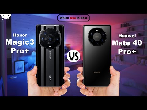 Honor Magic3 Pro Plus vs Huawei Mate 40 Pro Plus