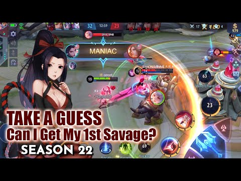 Can I Get My 1st Savage?? Season 22 - 18 Kills 137K Damage Top Global 1 Hanabi - Mlbb