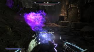 Skyrim Special Edition 2023 - Pet dragon goes chomp