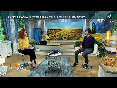 L'Ora Solare (TV2000) 20 ottobre 2023 - Andrea Casta, Silvia Caglio e Giacomo Crespi