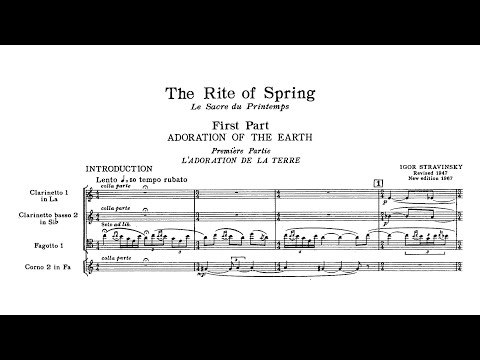Stravinsky: Ballet 'The Rite of Spring', K015 [Currentzis]