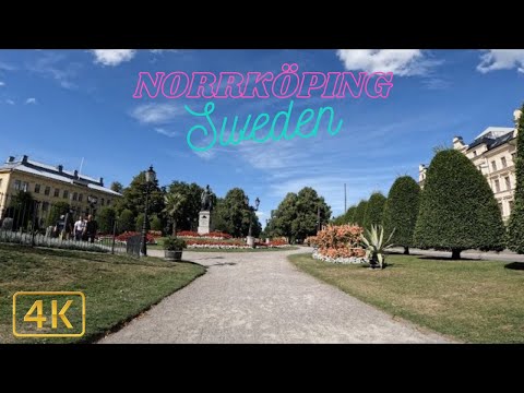 4K ASMR WALK IN NORRKÖPING, SWEDEN 🇸🇪