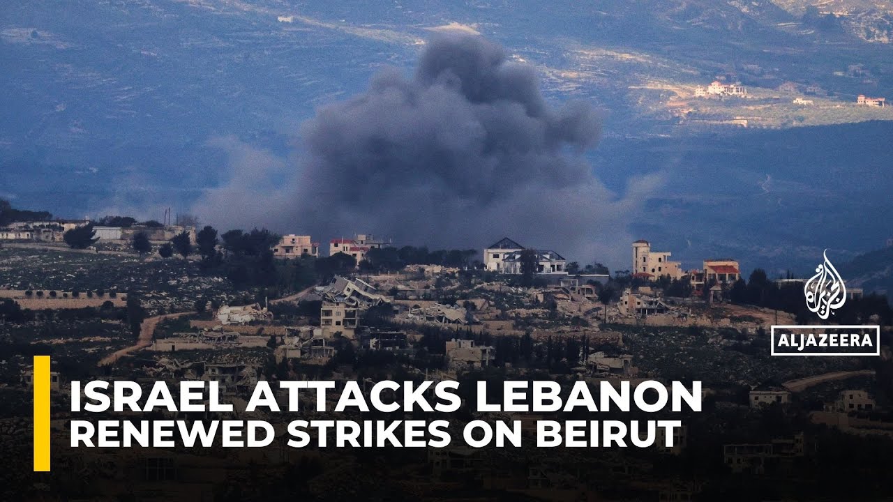 Israel steps up attacks on Lebanon, targeting what it calls Hezbollah sites