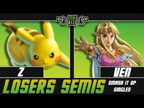 Z (Pikachu) vs ven (Zelda) Losers Semis | Smash It Up 2/5/23