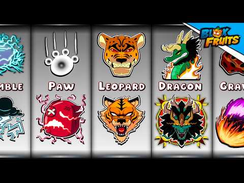 Blox Fruits Old Vs New Devil Fruits After TIGER UPDATE