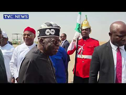 See What Happened Moment President Tinubu, Wike Met At Abuja Airport